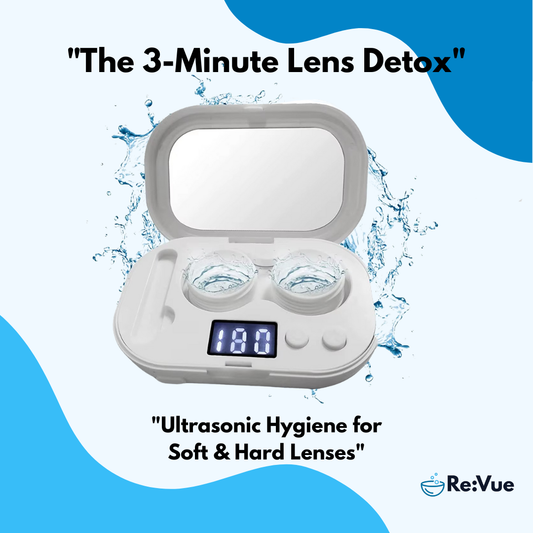 Re:Vue 2.0 - Ultrasonic Contact Lens Cleaner