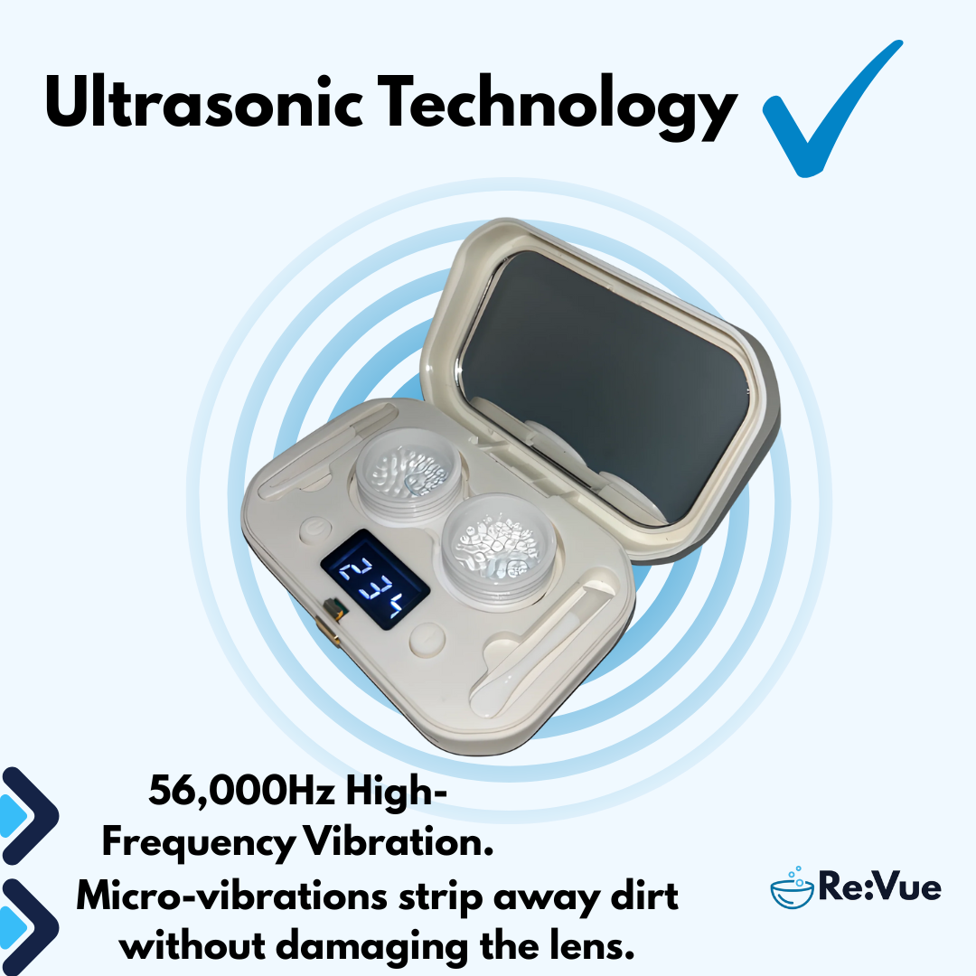 Re:Vue 2.0 - Ultrasonic Contact Lens Cleaner