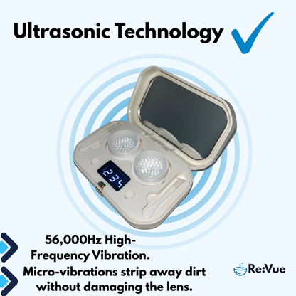 Re:Vue 2.0 - Ultrasonic Contact Lens Cleaner