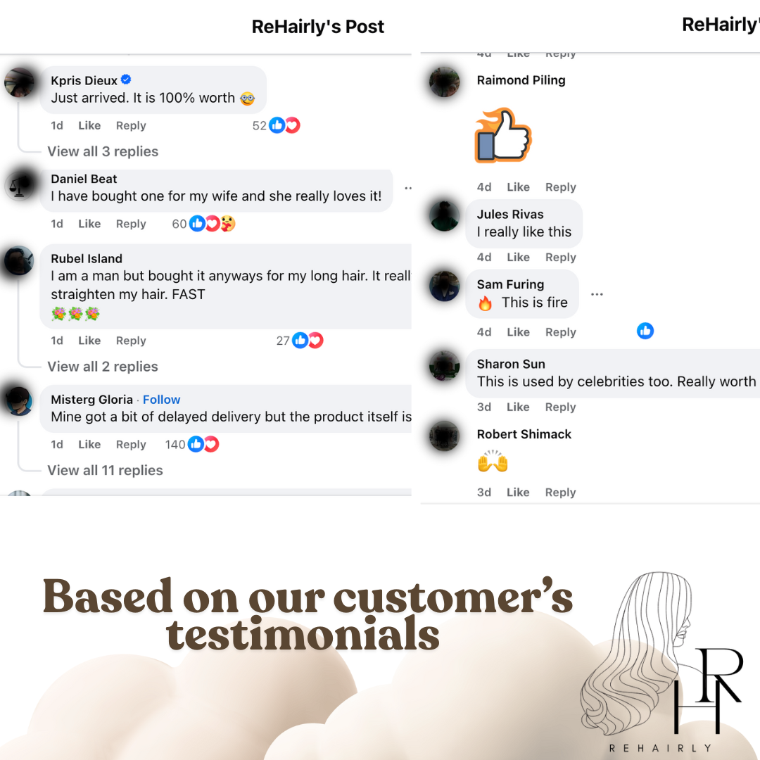 ReHairly™ - The Pocket Hair Straightener and Styler